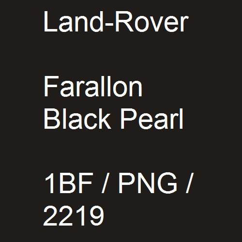 Land-Rover, Farallon Black Pearl, 1BF / PNG / 2219.